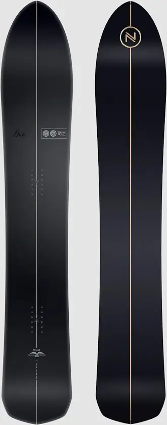 The Gun 2025 Snowboard svart