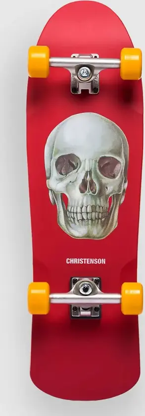 X Christenson Skalle Mini 30.5" Surfskate mønster