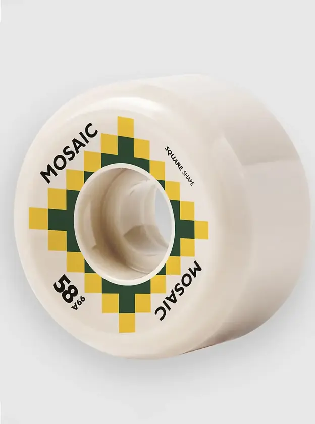 Shield Sq 58mm 99A Hjul hvit