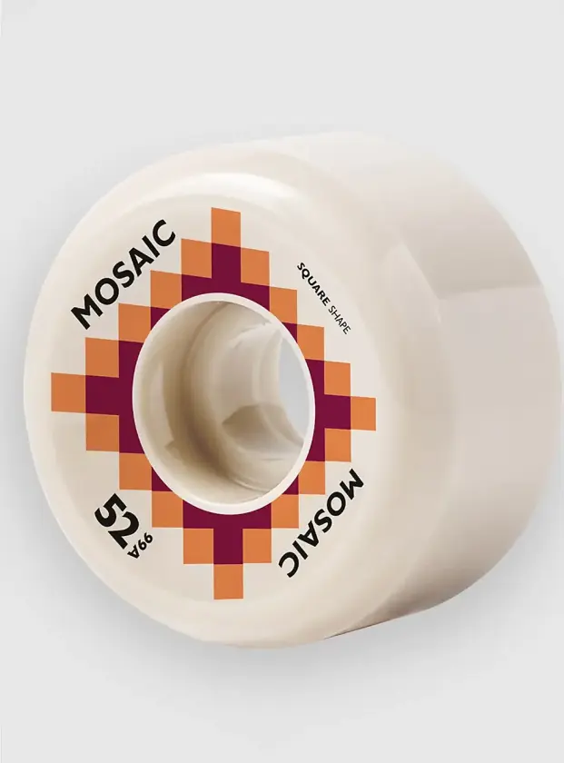 Shield Sq 52mm 99A Hjul hvit