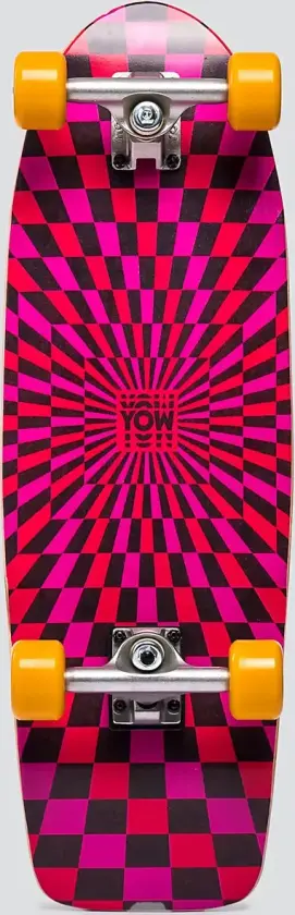 Meadow Julia Schimautz 28"X9" Artist Surfskate mønster