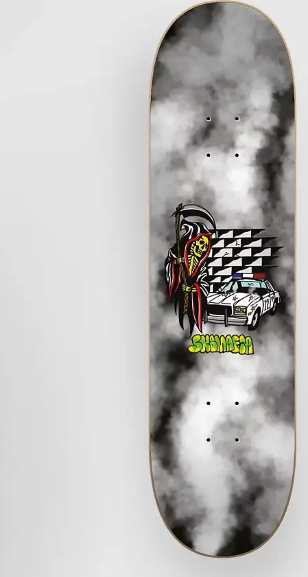 Logo 12 8.25"X32" Skateboard Deck mønster