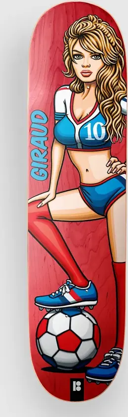 Independent Women Giraud 8.125"X31.75" Skateboard Deck mønster