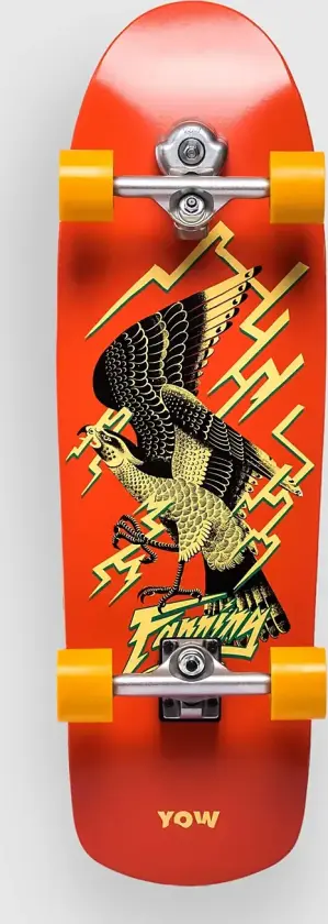 Fanning Falcon Performer 33.5" Signature Surfskate mønster