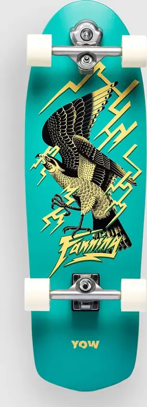 Fanning Falcon Driver 32.5" Signature Surfskate mønster