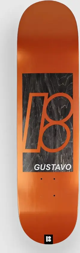 Engrained Gustavo 8.0"X31.33" Skateboard Deck mønster