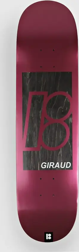 Engrained Giraud 8.125"X31.75" Skateboard Deck mønster