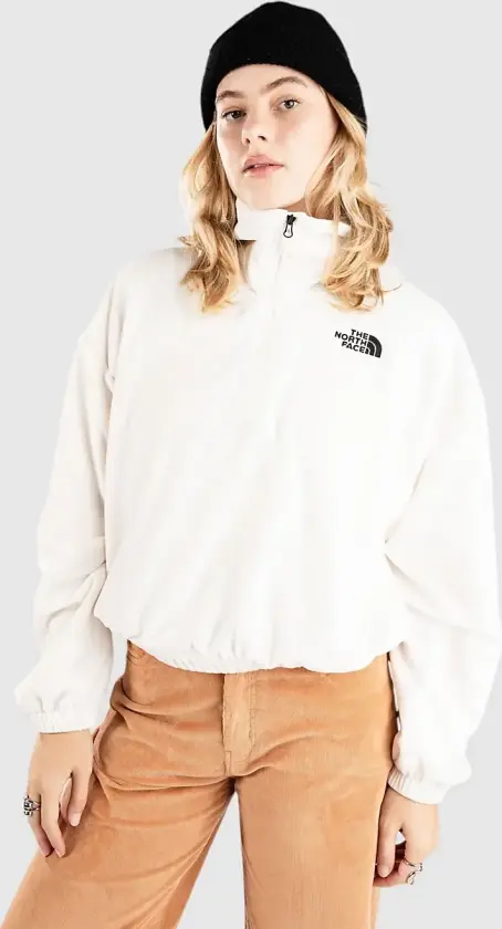 THE NORTH FACE 100 Glacier Half Zip Fleecejakke hvit