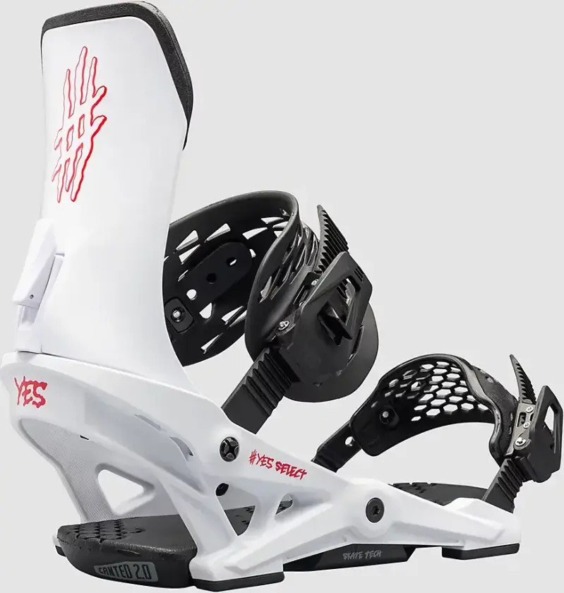 Select 2025 Snowboardbinding hvit