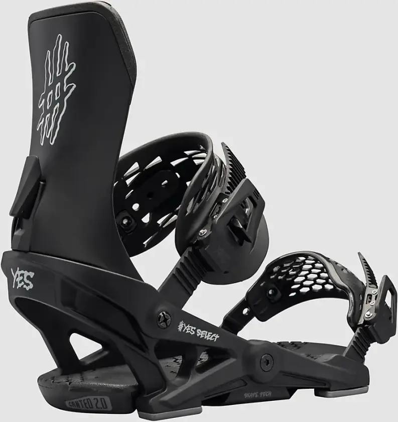 Select 2025 Snowboardbinding svart