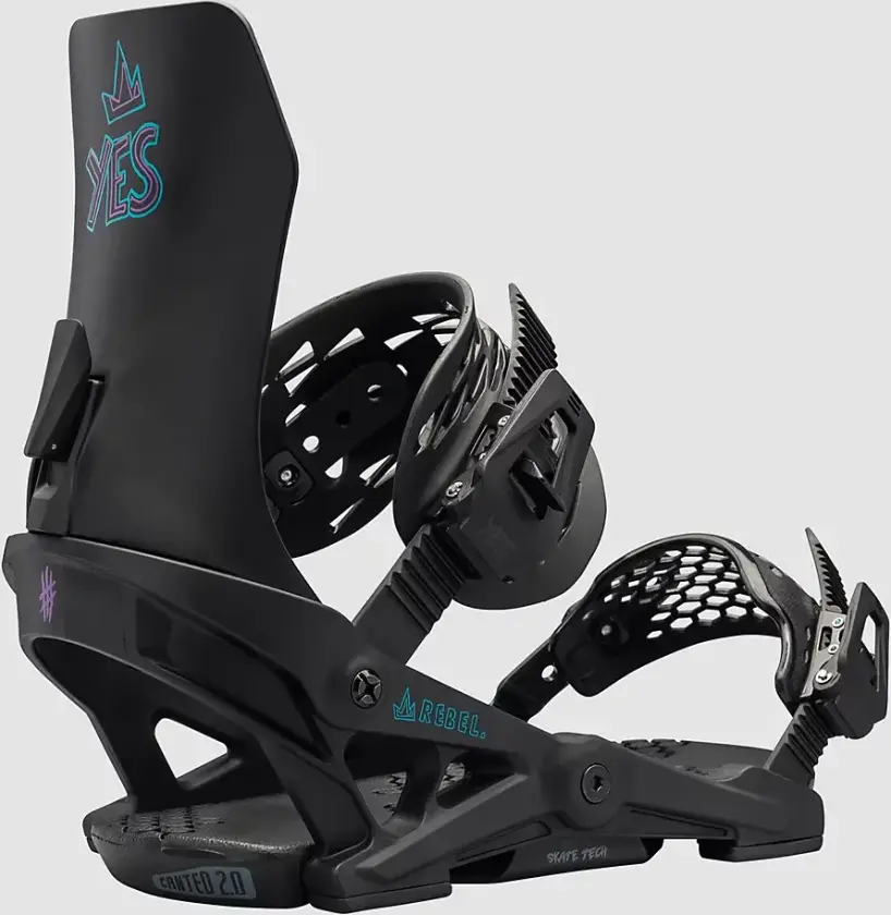Rebel 2025 Snowboardbinding svart