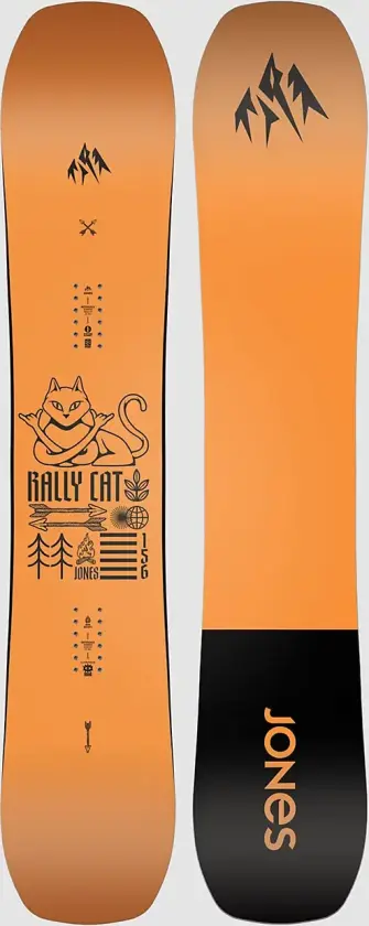 Rally Cat 2025 Snowboard oransj