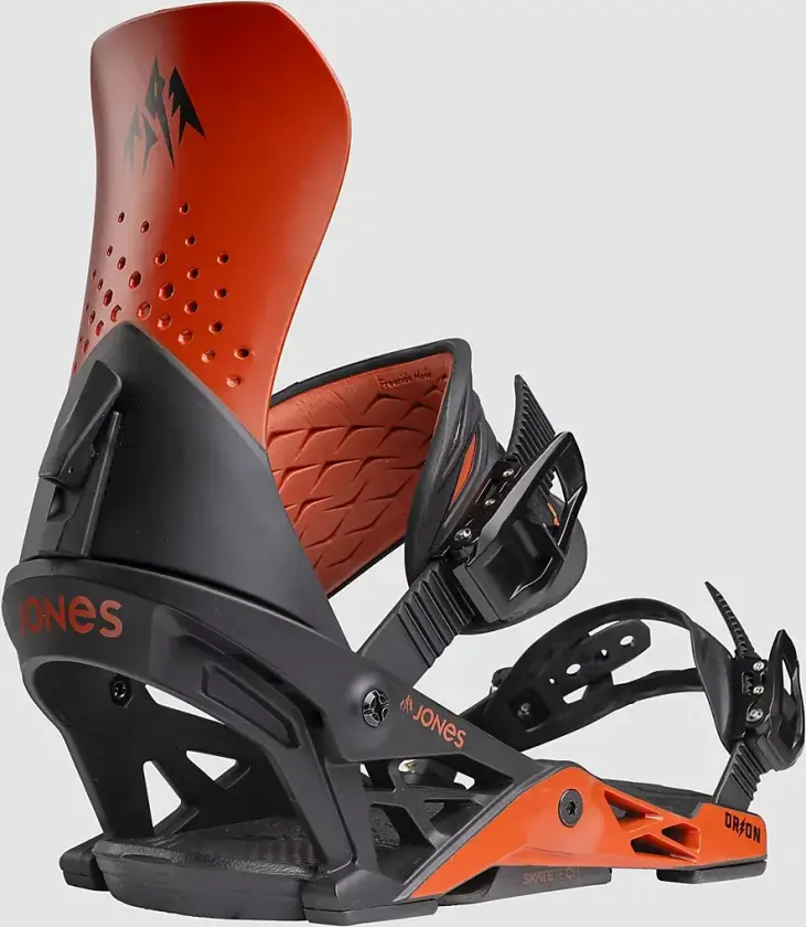 Orion 2025 Snowboardbinding rød
