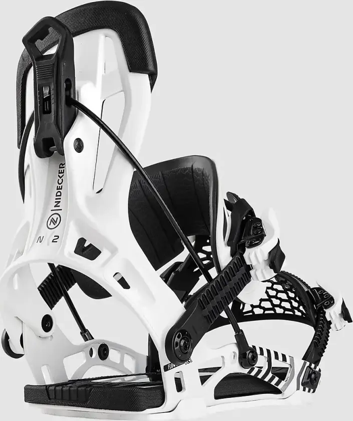 Flow Nx2 Hybrid 2025 Snowboardbinding hvit