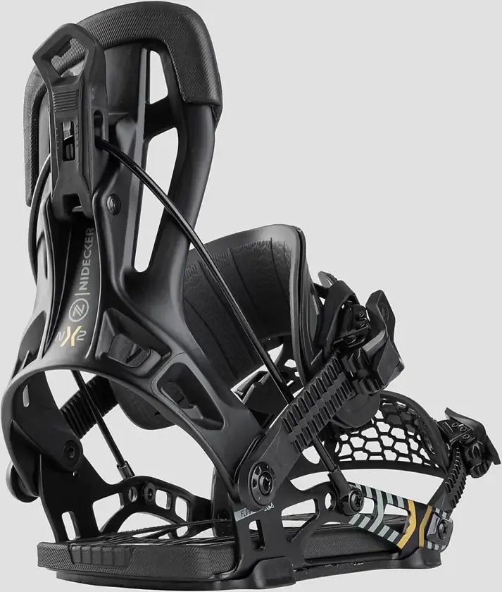 Flow Nx2 Hybrid 2025 Snowboardbinding svart