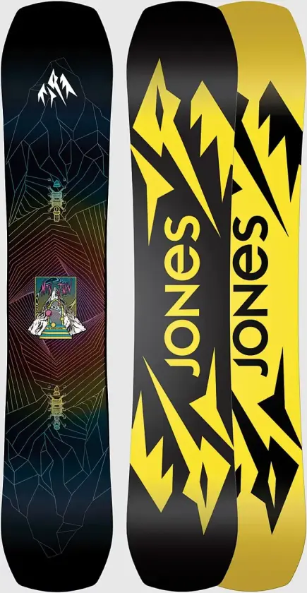 Mountain Twin 2025 Snowboard svart