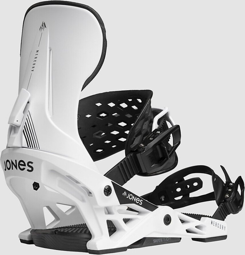 Mercury 2025 Snowboardbinding hvit