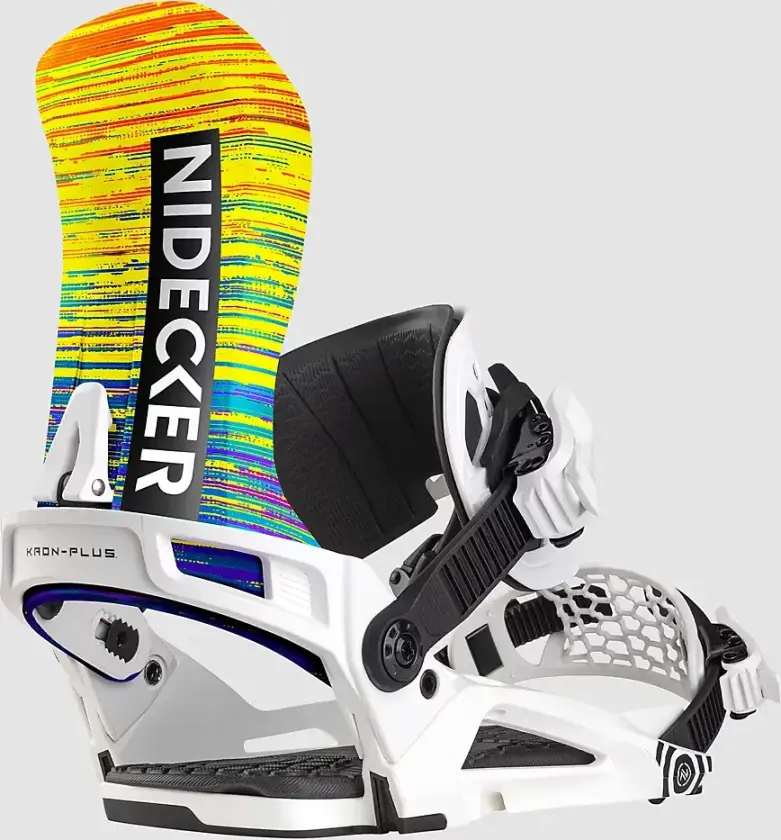 Kaon Plus 2025 Snowboardbinding hvit