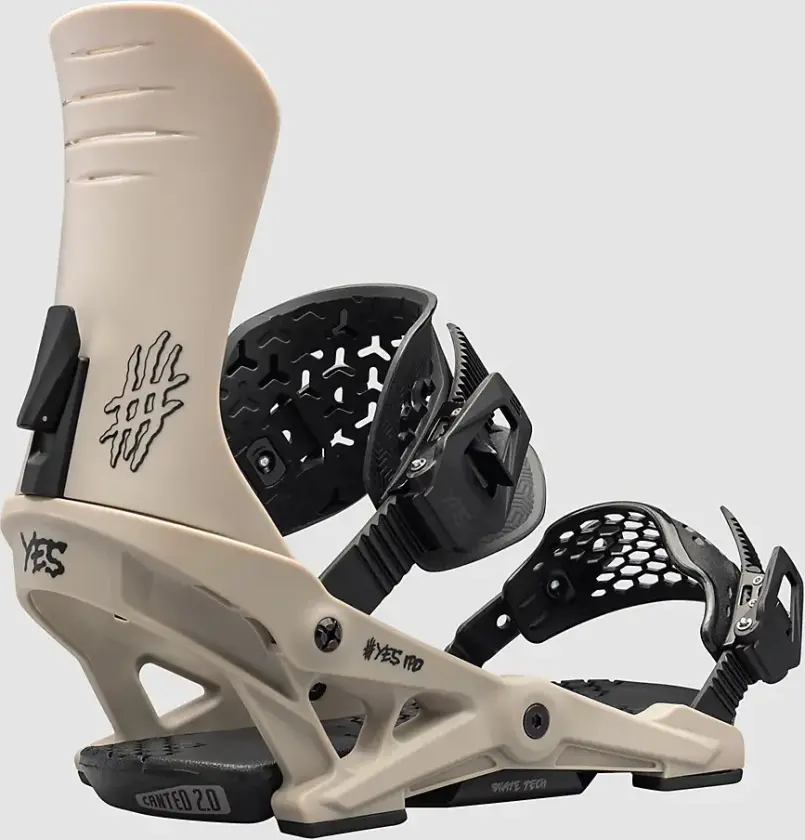 Ipo 2025 Snowboardbinding grå