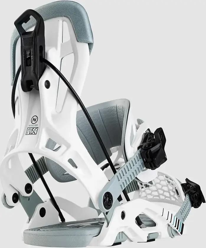 Fuse Hybrid 2025 Snowboardbinding hvit