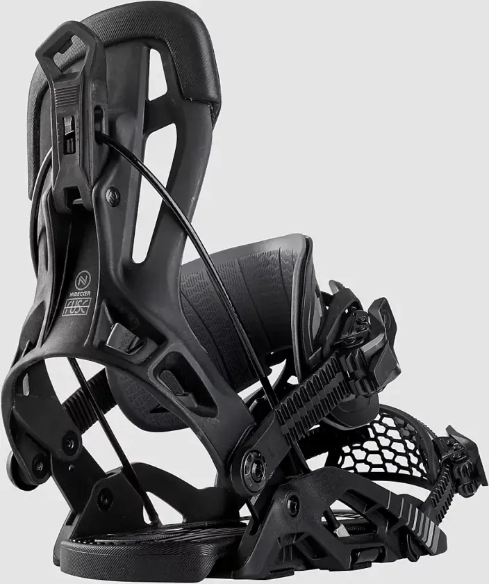 Fuse Hybrid 2025 Snowboardbinding svart