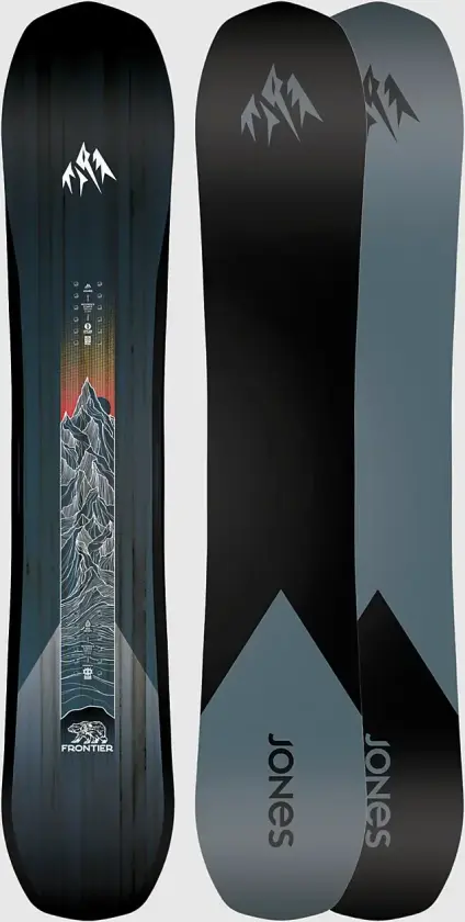 Frontier 2025 Snowboard svart