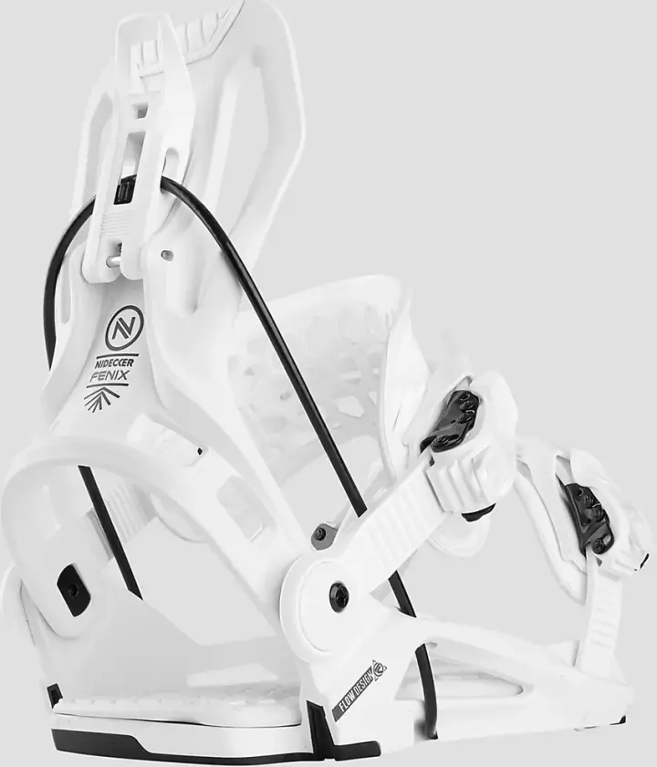 Flow Fenix 2025 Snowboardbinding hvit
