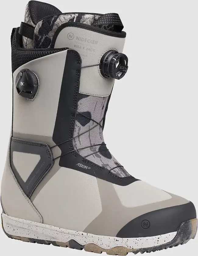 Ejack Kita BOA 2025 Snowboard Boots grå