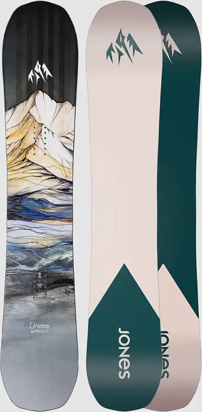 Dream Weaver 2025 Snowboard hvit