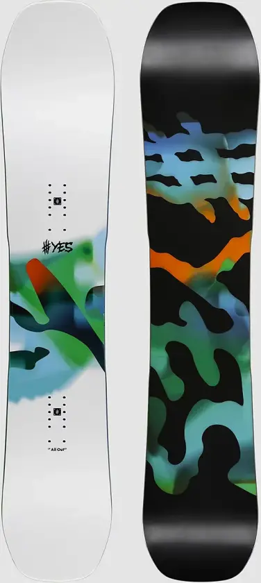 All-Out 2025 Snowboard grå