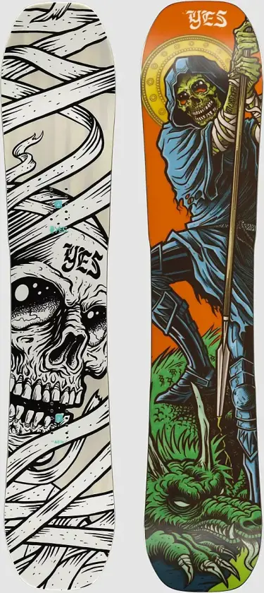 All-In 2025 Snowboard hvit