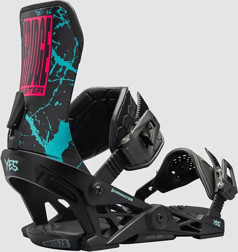 Airmaster Fridge 2025 Snowboardbinding svart