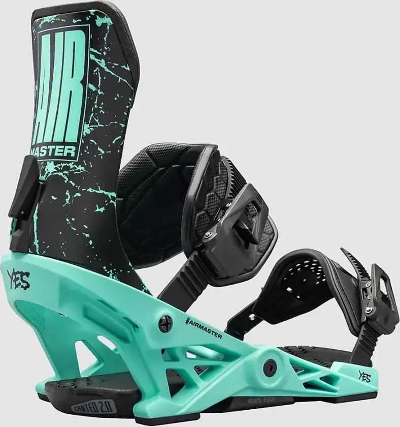 Airmaster 2025 Snowboardbinding blå