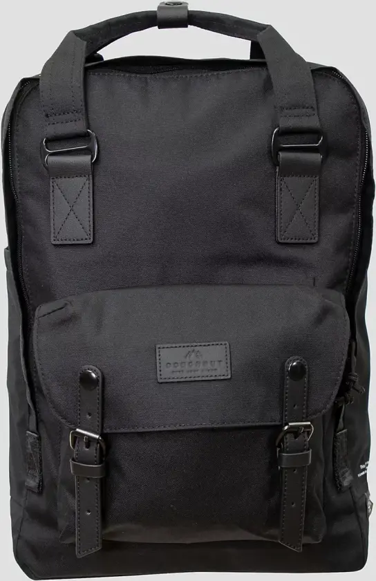 Macaroon Large Reborn Black Series Ryggsekk svart