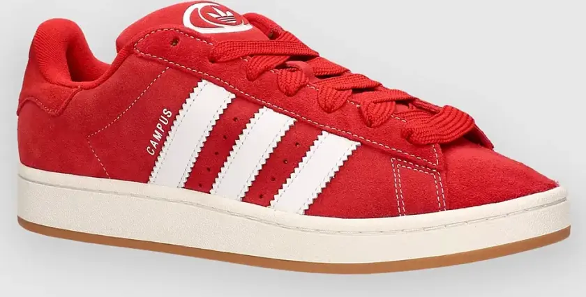 Campus 00s Unisex Better Scarlet/Cloud White/Off White 42 2/3