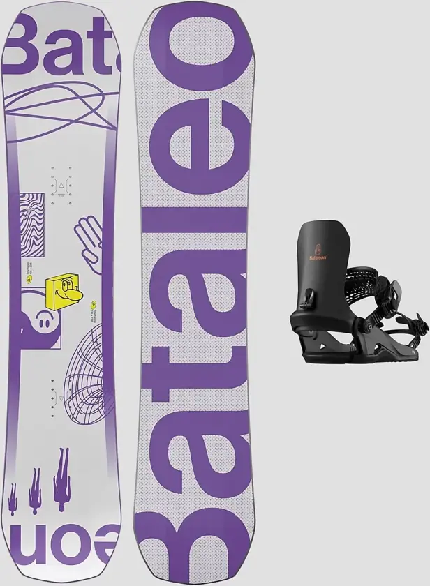 Stuntwood + Fly S 2025 Snowboardpakke mønster