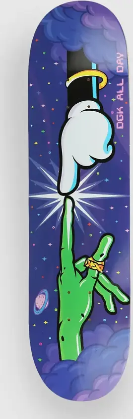 Friends 8.06" Skateboard Deck blå