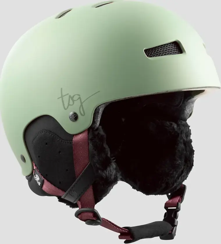 Lotus Solid Color Hjelm grønn