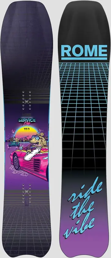 Service Dog 2025 Snowboard mønster