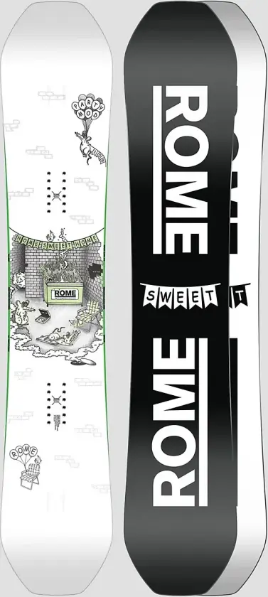 Party Mod 2025 Snowboard mønster