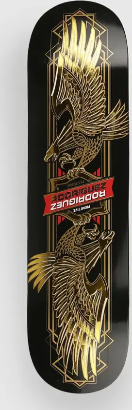 Rodriguez Twin Nose Eagle 8.25" Skateboard Deck svart