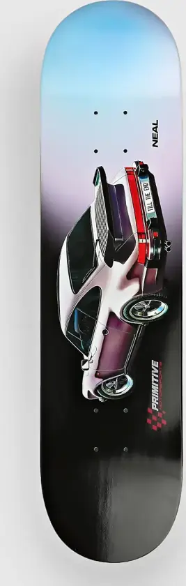 Neal Rush 8.0" Skateboard Deck svart
