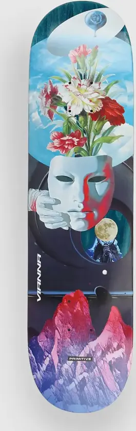 Vianna Obscura 8.0" Skateboard Deck mønster