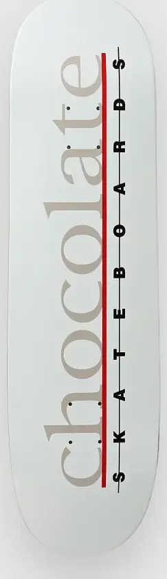 Anderson The Bar 8.5" Skateboard Deck hvit