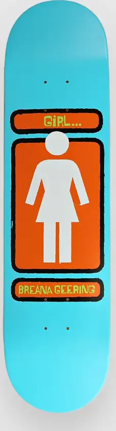 Geering Hand Shakers 8" Skateboard Deck blå