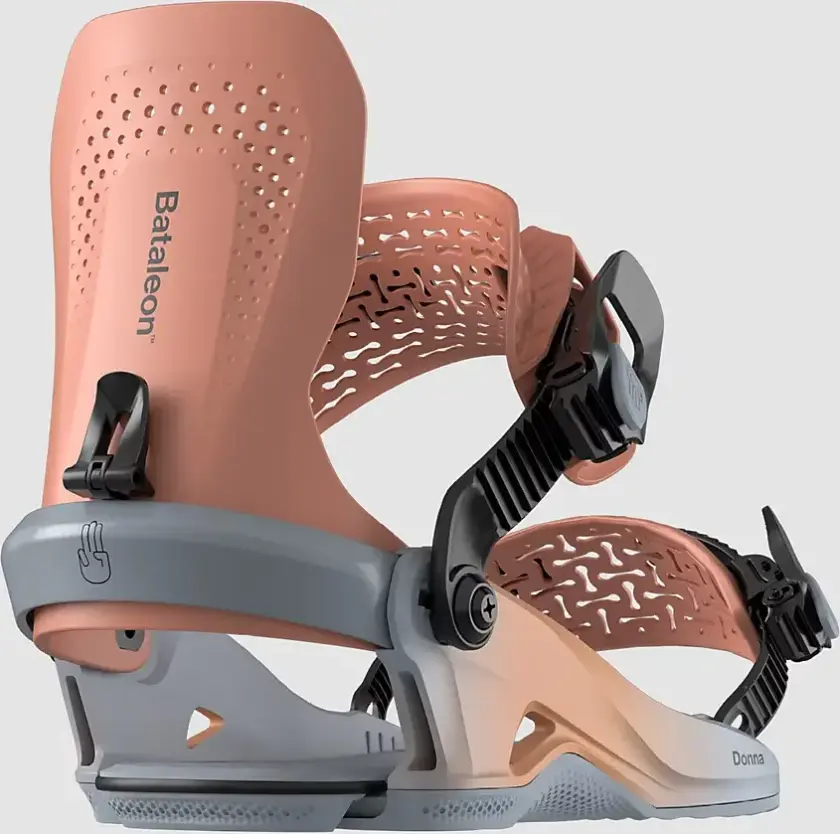 Donna HW 2025 Snowboardbinding rosa