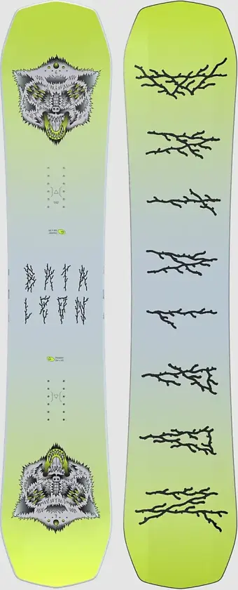 Disaster 2025 Snowboard mønster