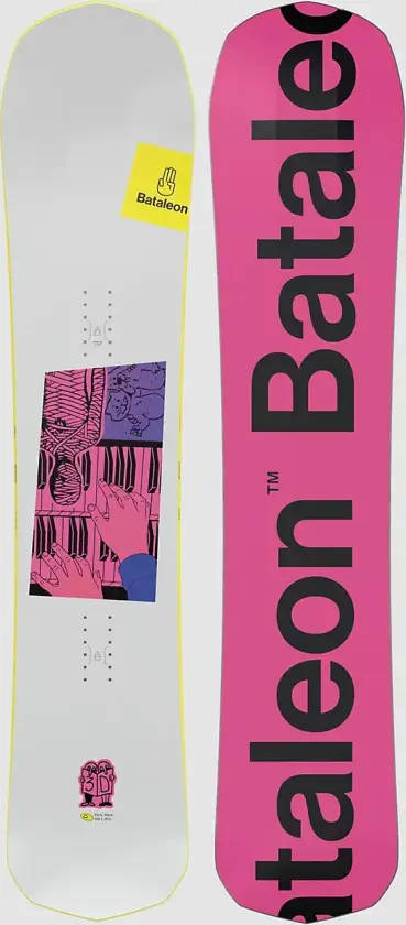 Party Wave Directional 2025 Snowboard mønster