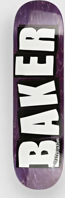Brand Logo 8.5" Skateboard Deck blå