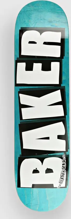 Brand Logo 8.25" Skateboard Deck blå